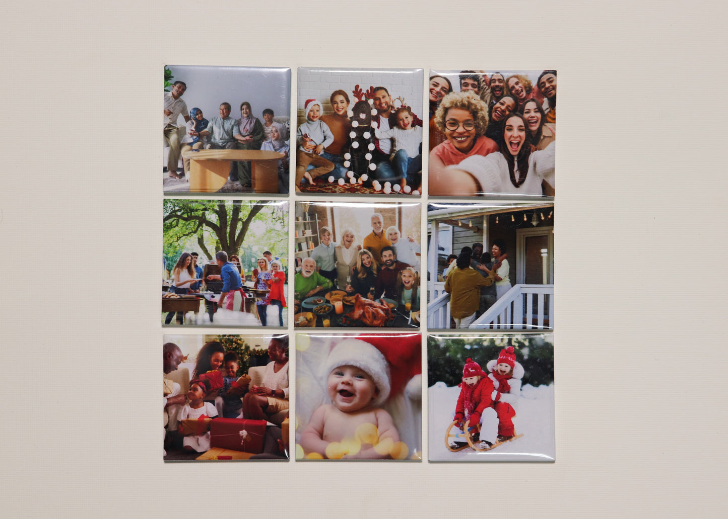 Photo Magnets set of 9