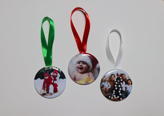 Christmas ornament 2.25" round